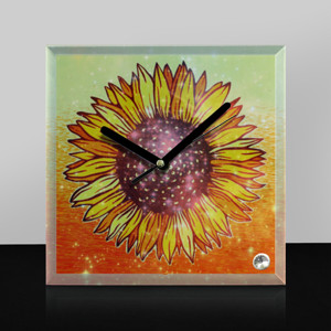 Jam Meja SunFlower Desk Clock 