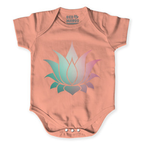 Baby Jumper Lotus T Shirt Design
