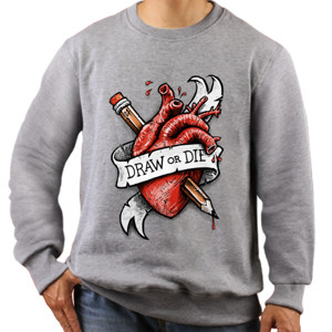 Jaket Sweater Draw Or Die