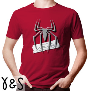 Kaos Spiderman Logo