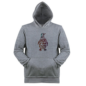 Jaket Hoodie I m not a short, i m fun sized - penguin