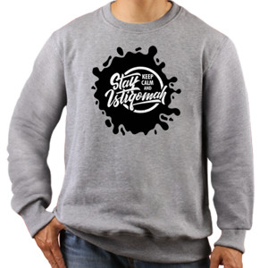 Jaket Sweater STAY ISTIQOMAH