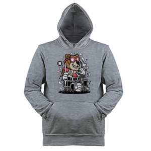 Jaket Hoodie Bear Drummer