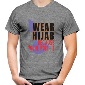 Kaos Wear Hijab Because