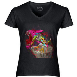 Kaos robot dinosaurus 