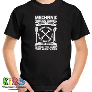 Kaos MECHANIC CURIOUS ENOUGH Unisex