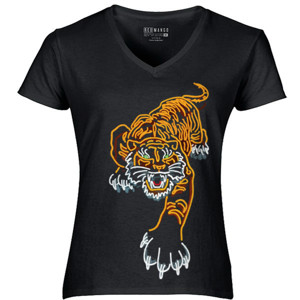 Kaos Neon Tiger
