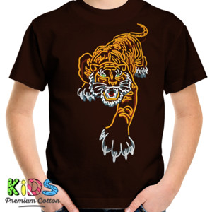 Kaos Neon Tiger