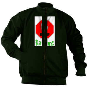 Jaket Bomber Stop Rasisme