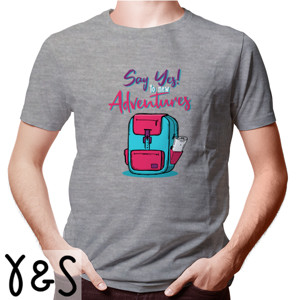 Kaos Tipografi Adventure
