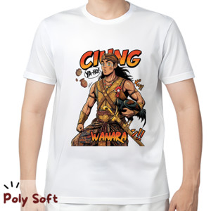 Kaos Kaos Wanara Wayang Poly Soft Premium