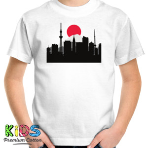 Kaos View Kota Tokyo Landmarks Gunung Fuji Jepang