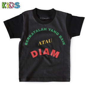 Kaos Anak Full-Print Berkata Baik