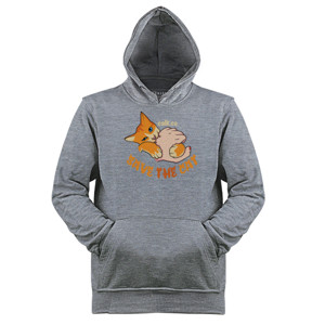 Jaket Hoodie kaos wanita save the cat