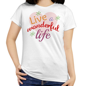 Kaos W0019 - Live a wonderful life