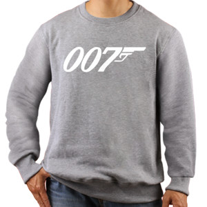 Jaket Sweater 007 James Bond Gun Wall Car Window Truck Bumper