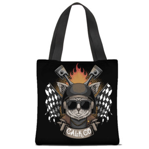 Tas Tote Fullprint Calk  motorcycle 
