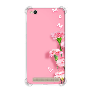 Casing HP Bunga dengan latar pink