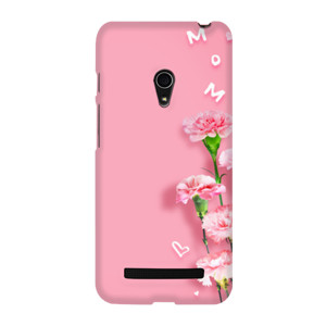 Bunga dengan latar pink Casing HP