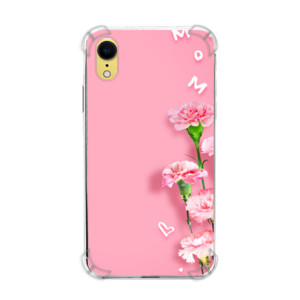 Casing HP Bunga dengan latar pink