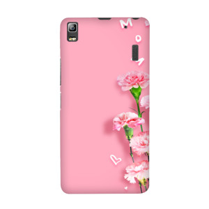 Bunga dengan latar pink Casing HP