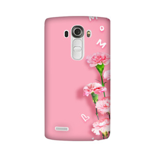 Bunga dengan latar pink Casing HP
