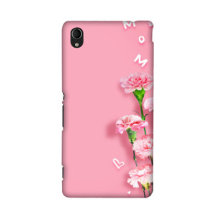Bunga dengan latar pink Casing HP