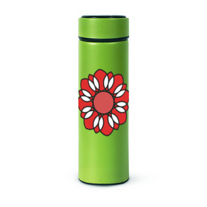 Botol Tumbler Bunga Merah (Red Flower)