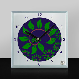 Jam Meja Daun (Leaves)