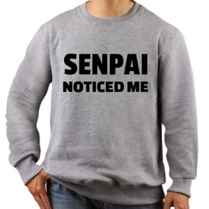 Jaket Sweater Notice me senpai