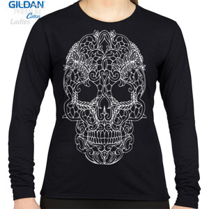 Kaos SKULL PUTIH
