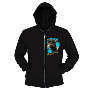 Hoodie Zipper Olaff League Of Legends
