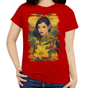 Kaos Kaos Retro Bali Batik Wanita Keren Top Markotop