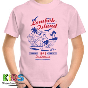 Kaos Lombok Beautiful Island