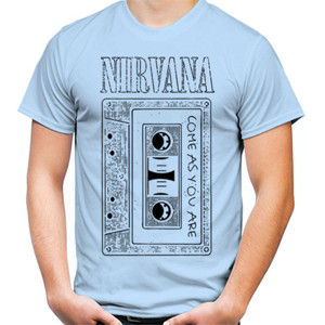 Kaos Kaset Nirvana Come As You Are 