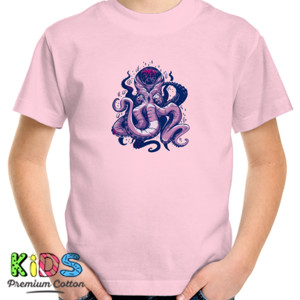 Kaos Purple Octopus