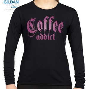Kaos WANITA COFFEE ADDICT
