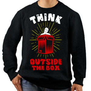 Jaket Sweater THINK OUTSIDE THE BOX