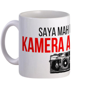 Mug Gelas kamera analog