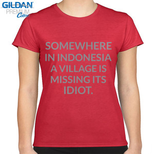 Kaos kaos indonesia missing idiot