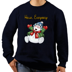 Jaket Sweater Hello... Everybody
