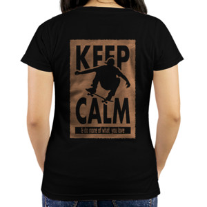 Kaos KEEP CALM AND DO MORE OF WHAT YOU LOVE back print 