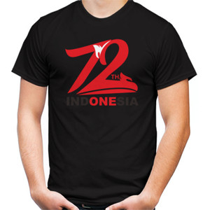 Kaos 72 th Indonesia versi kreatif1