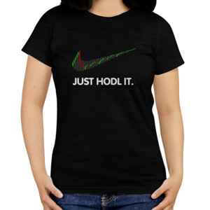 Kaos Kaos Pria Just Hodl It