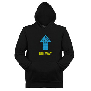 Jaket Hoodie One way