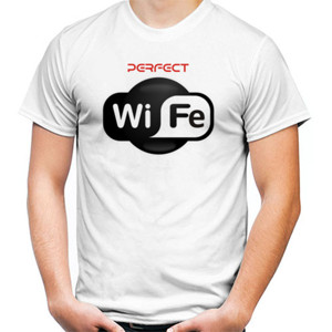 Kaos red perfect wife