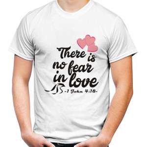 Kaos 1 John 4:18 [Black Text]