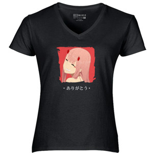 Kaos Zero Two Arigatou