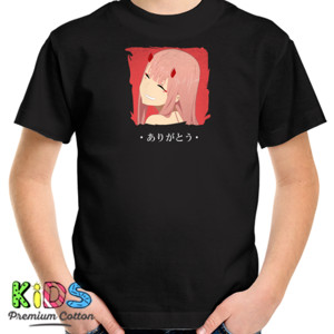 Kaos Zero Two Arigatou