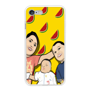 Custom case vector art Casing HP